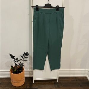 Babaton Cropped Forest Green Conan Pant